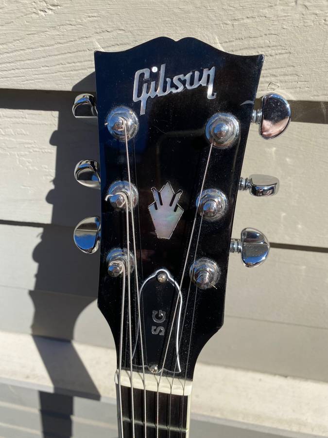 Gibson SG Standard Silverburst Guitar of the Week #3 2007