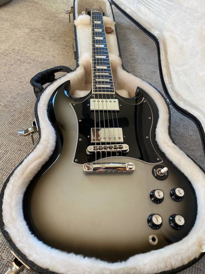 Gibson SG Standard Silverburst Guitar of the Week #3 2007