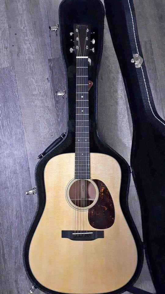 Martin D18 acoustic guitar