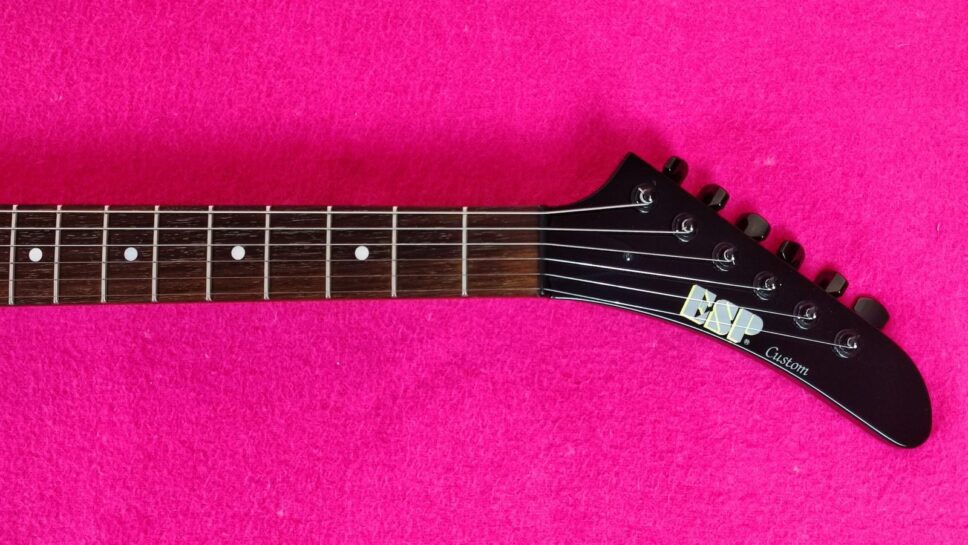 ESP EXP Custom Explorer Black MINT from 1993 James Hetfield