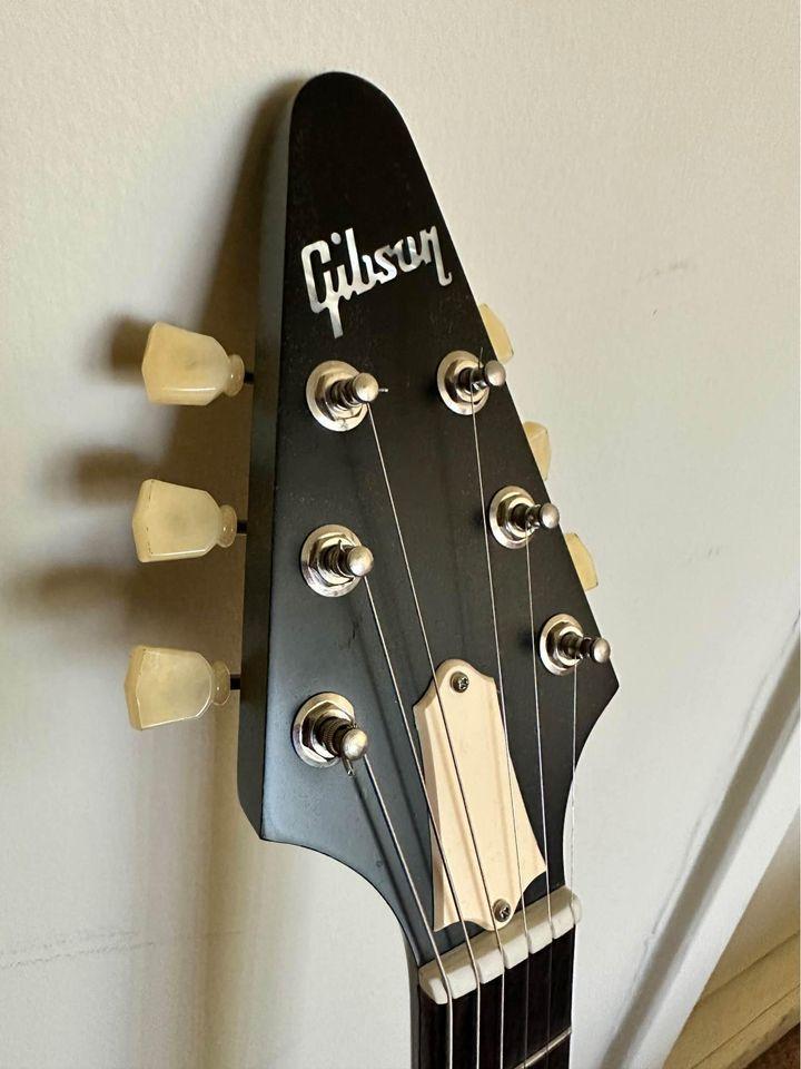 Gibson Flying V Limited Run Olive Drab with upgrades