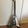 Gibson Flying V Limited Run Olive Drab with upgrades
