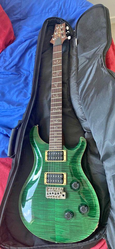 PRS Custom 24 Top10 Emerald green Electric guitar
