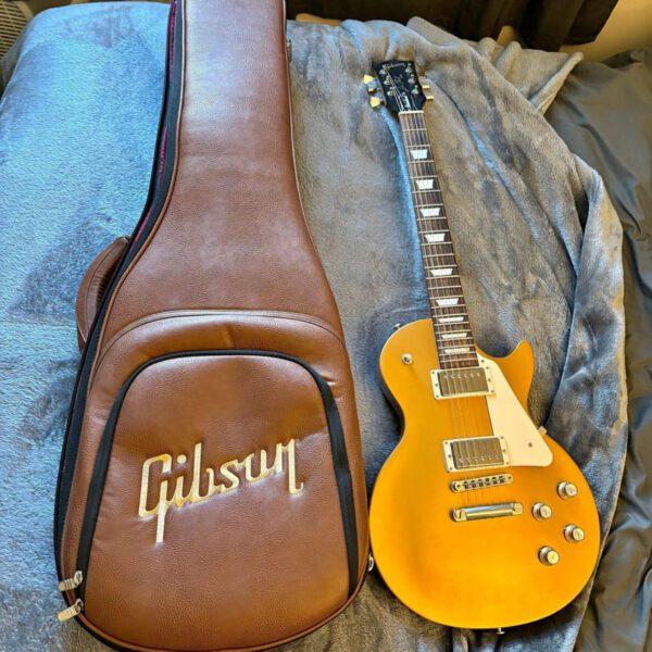 2017 Gibson Les Paul Tribute Gold Top w/ Premium Softcase.