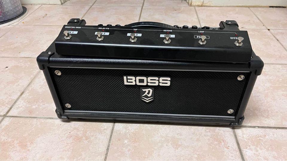 LTD Guitar & Boss Mkii Head