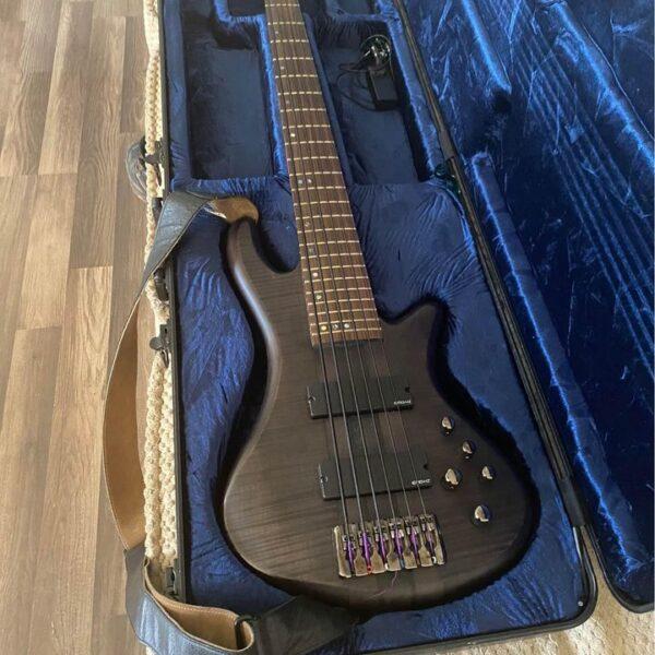 Schecter bass guitar