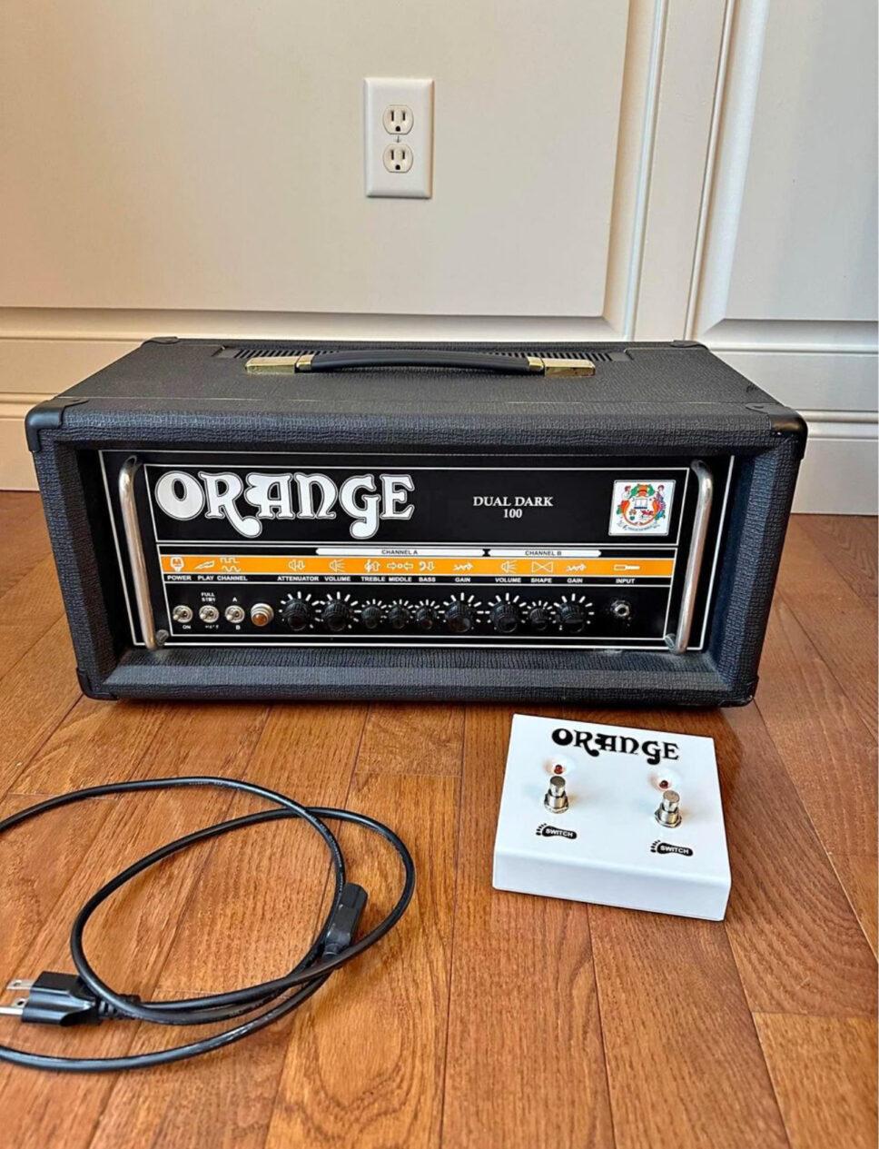 Orange DD100 Dual Dark 100w Twin Channel Guitar Head