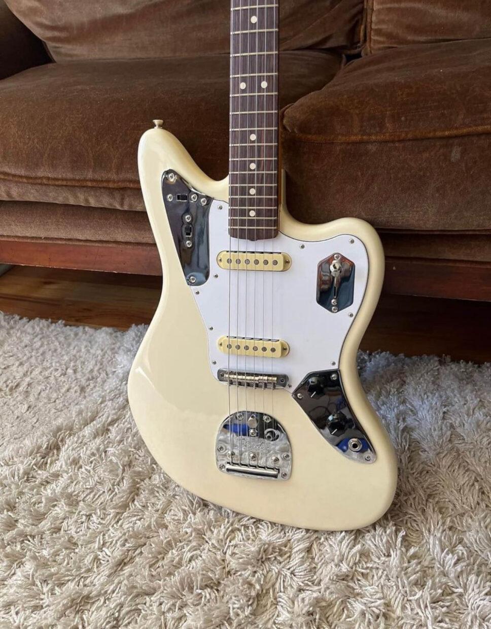 Fender Johnny Marr Jaguar - Olympic White