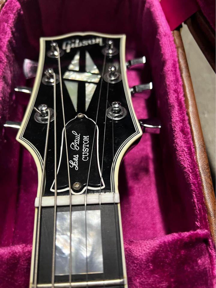 2012 Custom Shop Gibson Les Paul Custom Silverburst