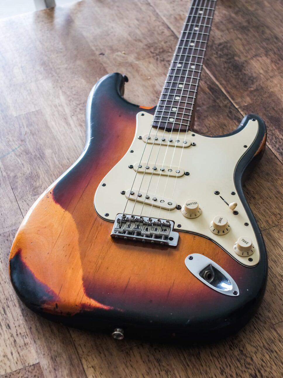 1982 Fender 62´Reissue Stratocaster Sunburst - Fullerton