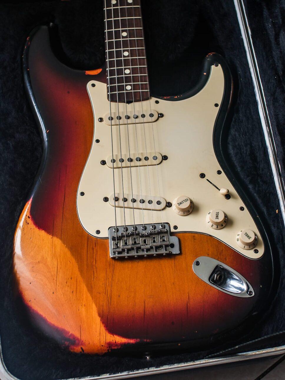 1982 Fender 62´Reissue Stratocaster Sunburst - Fullerton