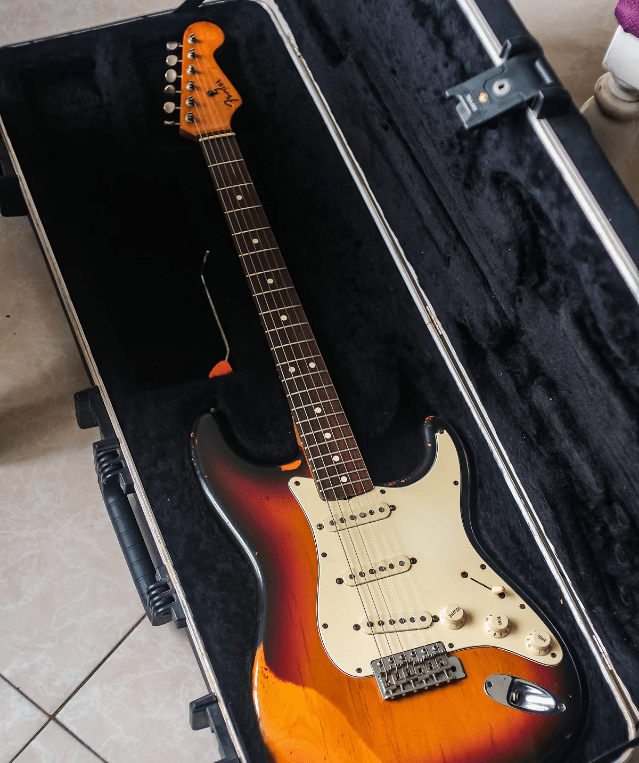 1982 Fender 62´Reissue Stratocaster Sunburst - Fullerton