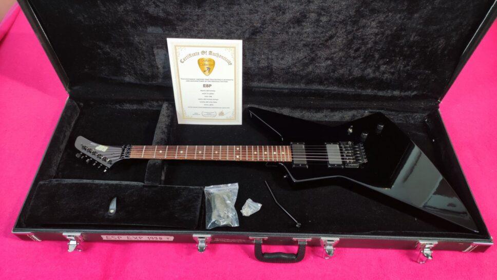 ESP Custom Explorer EXP w. Trem - Black 1997 James Hetfield