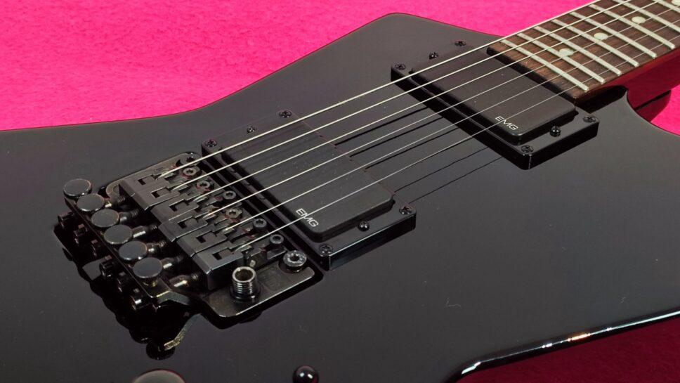ESP Custom Explorer EXP w. Trem - Black 1997 James Hetfield