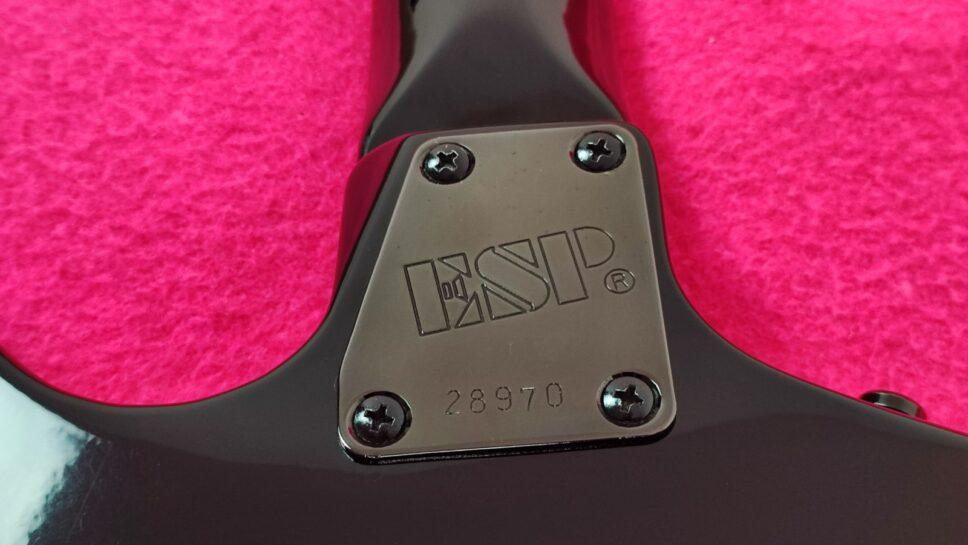 ESP Custom Explorer EXP w. Trem - Black 1997 James Hetfield
