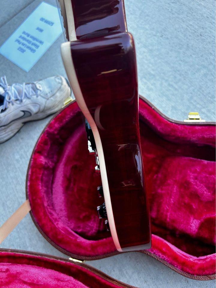 2022 Gibson Les Paul Vermillion Burst