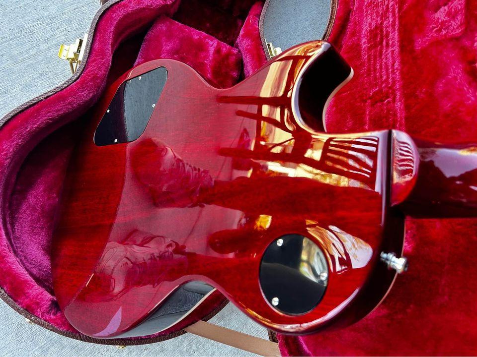 2022 Gibson Les Paul Vermillion Burst