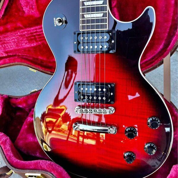 2022 Gibson Les Paul Vermillion Burst