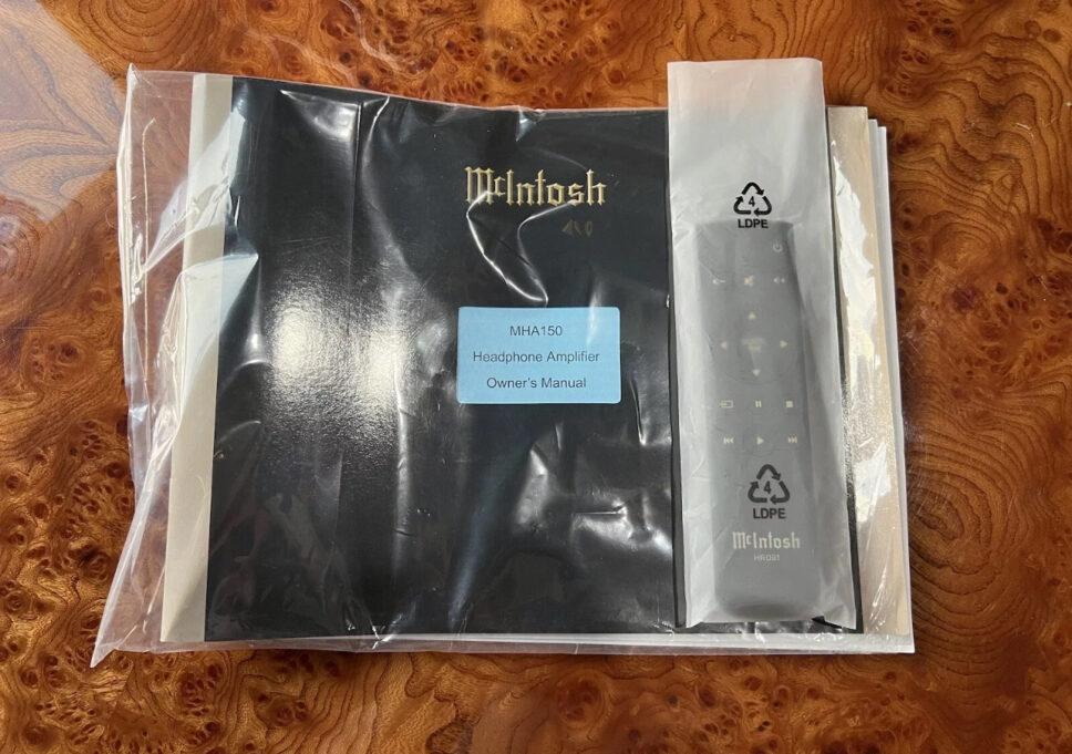 McIntosh MHA150 Integrated Headphone/ Speaker Amplifier