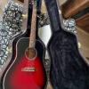 Gibson J45 Slash Vermillion Burst