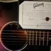 Gibson J45 Slash Vermillion Burst