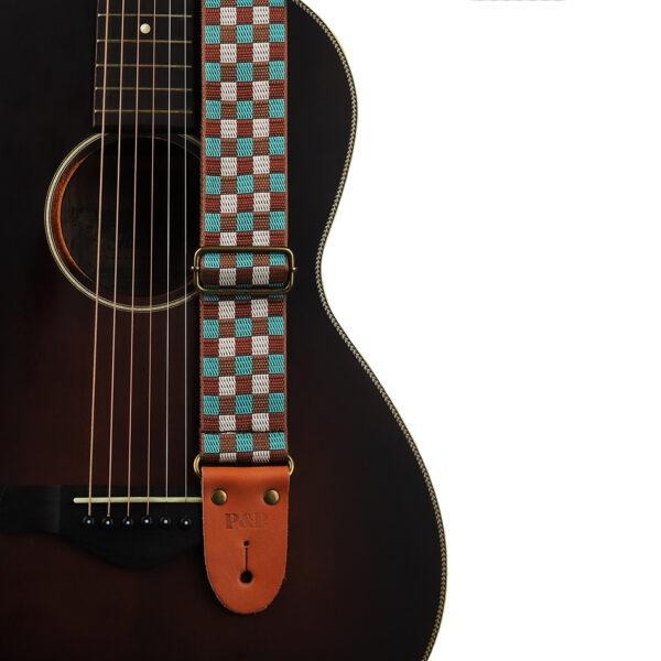 P&P Vintage pattern guitar and bass strap + Free shipping