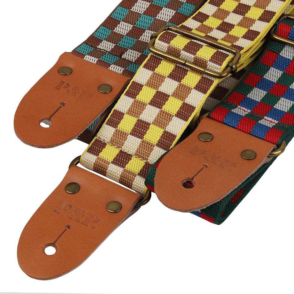 P&P Vintage pattern guitar and bass strap + Free shipping