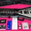 Gibson Dave Mustaine Flying V EXP Metallic Silver MINT!