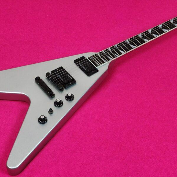 Gibson Dave Mustaine Flying V EXP Metallic Silver MINT!