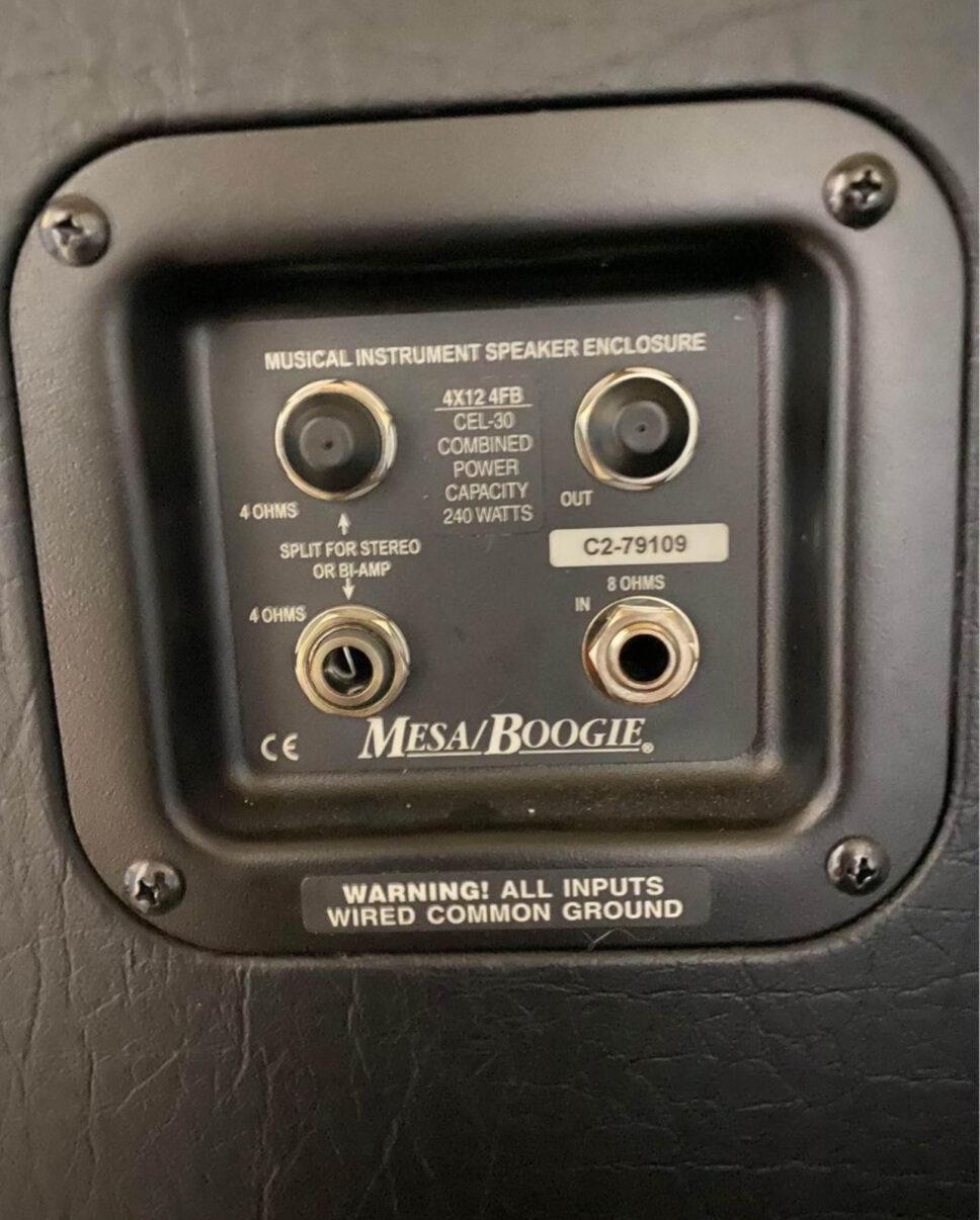 Mesa/Boogie Rectifier Slant 4x12 240w speaker cabinet