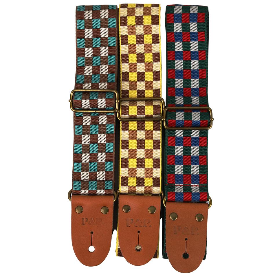 P&P Vintage pattern guitar and bass strap + Free shipping