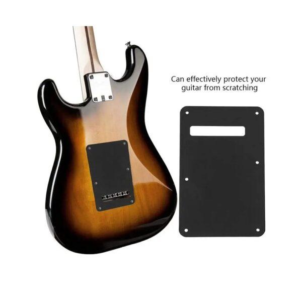 ST, Strat, Stratocaster Metal Tremolo back cover metal SIlver - Black + Free shipping