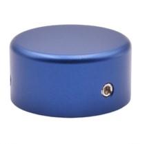 Blue premium Aluminium pedal topper for footswitch