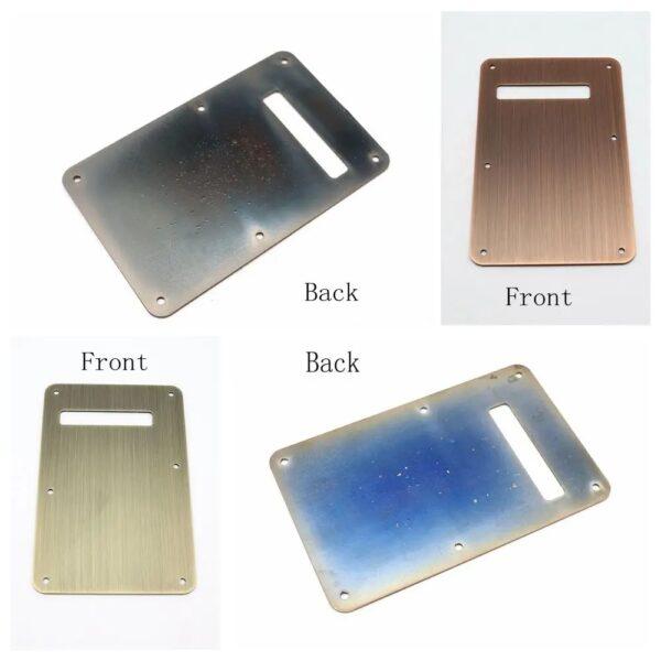 ST, Strat, Stratocaster Metal Tremolo back cover Silver + Free shipping