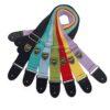 P&P solid color cotton guitar and bass strap + Free shipping