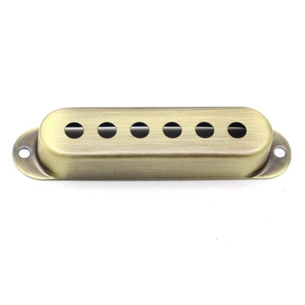 Single coil Metal pickup cover 48mm Bronze (1pc) + Free shipping