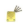 Fender 60th diamond anniversary neck plate replacement part - Gold + Free shipping