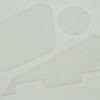 Les Paul Pickguard, back plate and switch back plate Set Clear/transparent + Free shipping