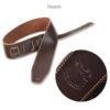 Soldier Genuine cow leather electric guitar, guitar, and bass strap + free shipping  2024