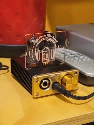Douk Audio U10 HiFi Valve Stereo Tube Preamp/amplifier 6.35mm/3.5mm 6A2 + Free shipping