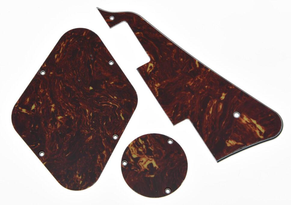 Les Paul Pickguard, back plate and switch back plate Set + Free shipping