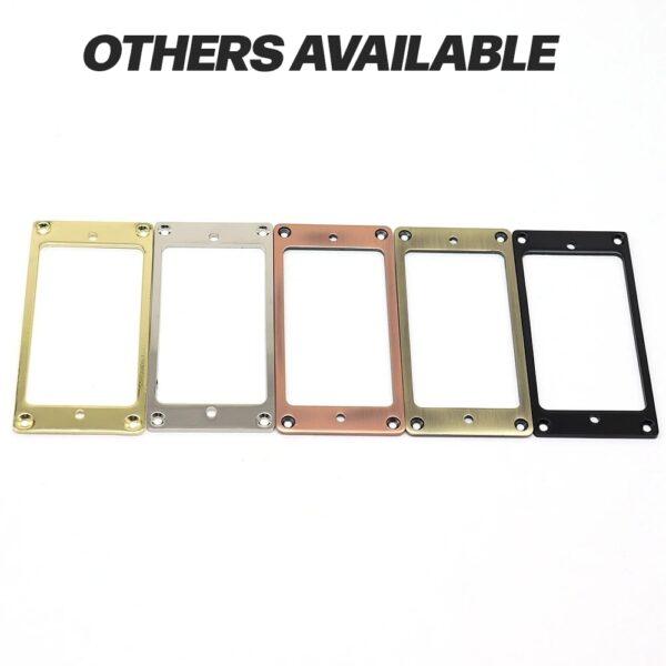 Gibson humbucker pickup rings metal Flat replacement - Bronze + Free shipping
