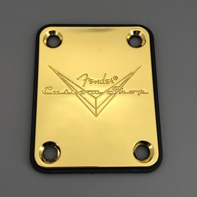 Fender Custom Shop neck plate replacement part - Gold + Free shipping