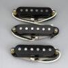 Vintage 65' SSS handwound single coil, Neck pickup, Middle pickup and Bridge pickup set + Free shipping 2024 - Black