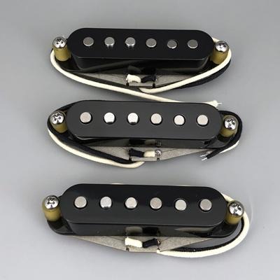 Vintage 65' SSS handwound single coil, Neck pickup, Middle pickup and Bridge pickup set + Free shipping 2024 - Black