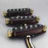 Vintage 65' SSS handwound single coil, Neck pickup, Middle pickup and Bridge pickup set + Free shipping 2024 - Black