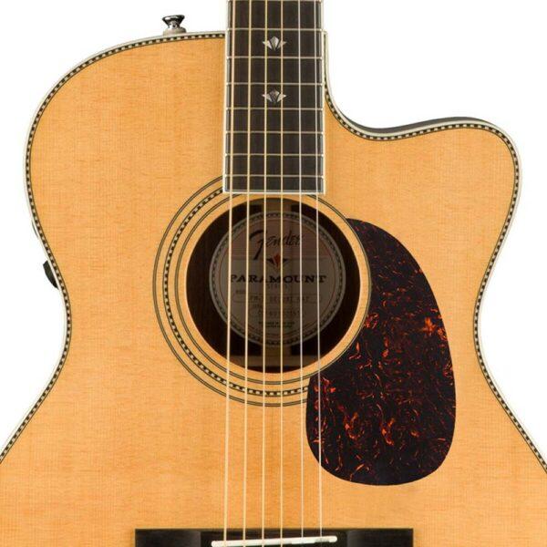 Self-adhesive tortoise acoustic pickguard  + Free shipping