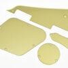 Les Paul Pickguard + back plate + switch back plate + Truss rod cover, Set Gold mirror finish + Free shipping