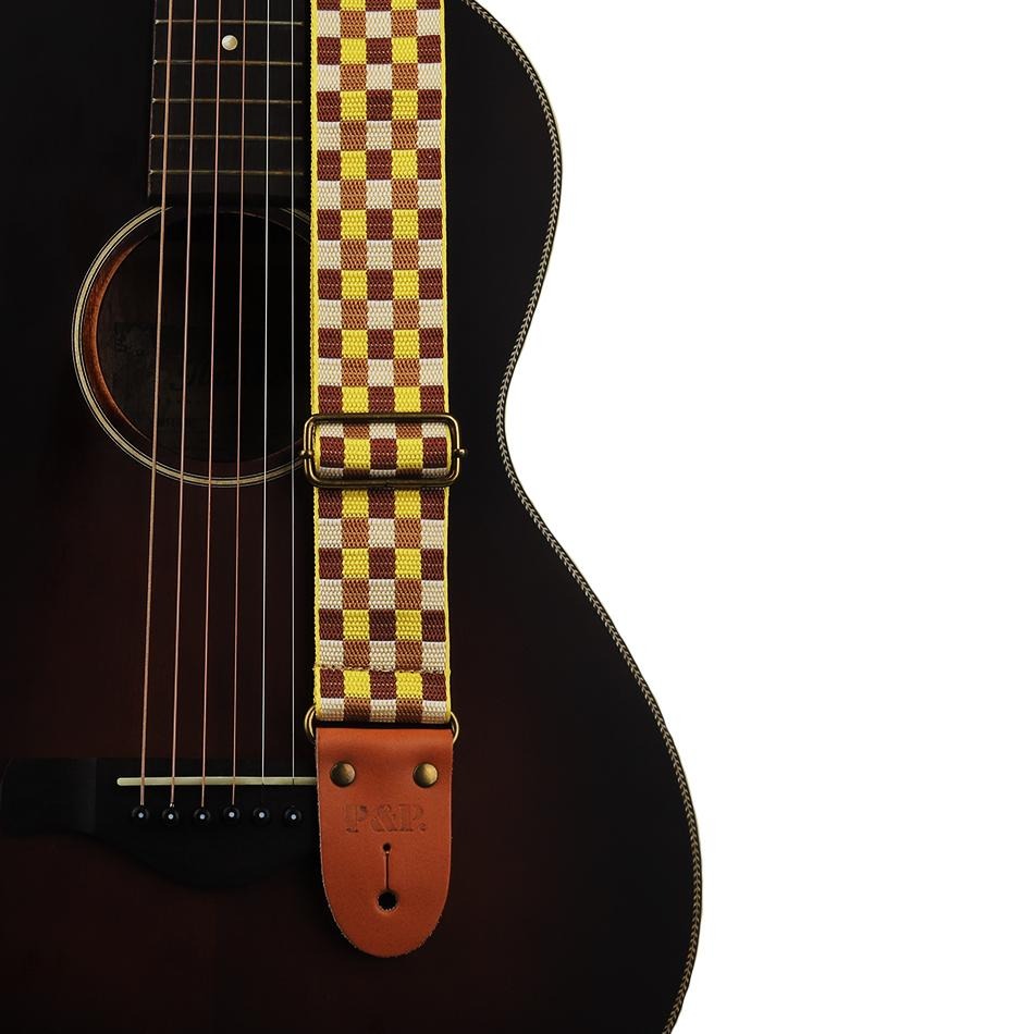 P&P Vintage pattern guitar and bass strap + Free shipping