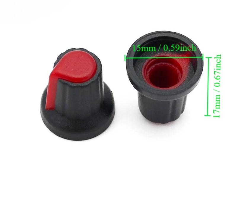 WH148 knob pack White, Red, Orange, Blue, yellow 30 pack + Free shipping